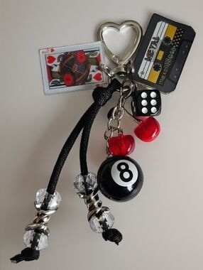 Bohemian Trinkets The Gamble Bag Charm/Keychain
